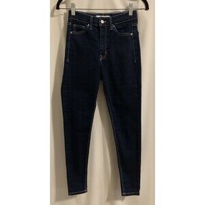 Topshop Size 4 Jamie Jeans Moto Blue Denim Skinny Stretch